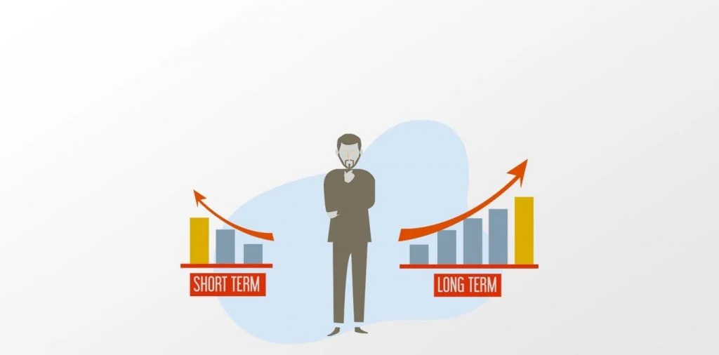 Comparison of short-term and long-term investments