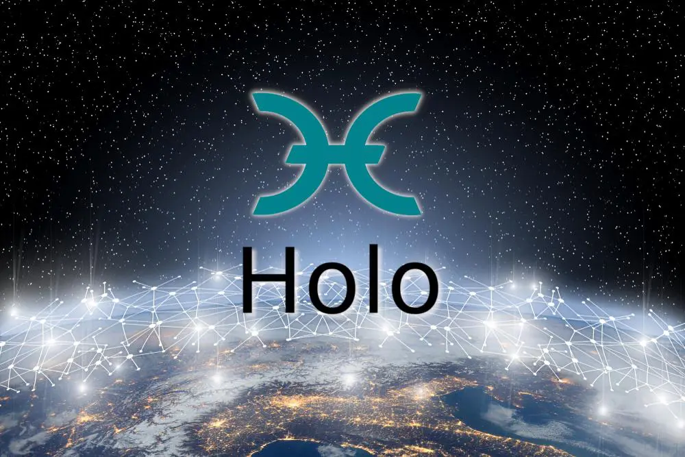 Does holo crypto have a blockchain