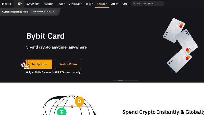 Bybit Debit Card.