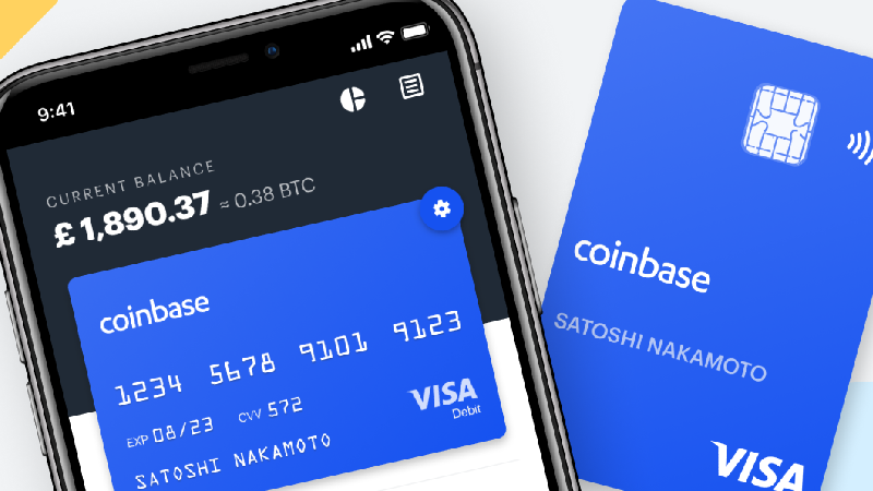 Coinbase Debit Card.