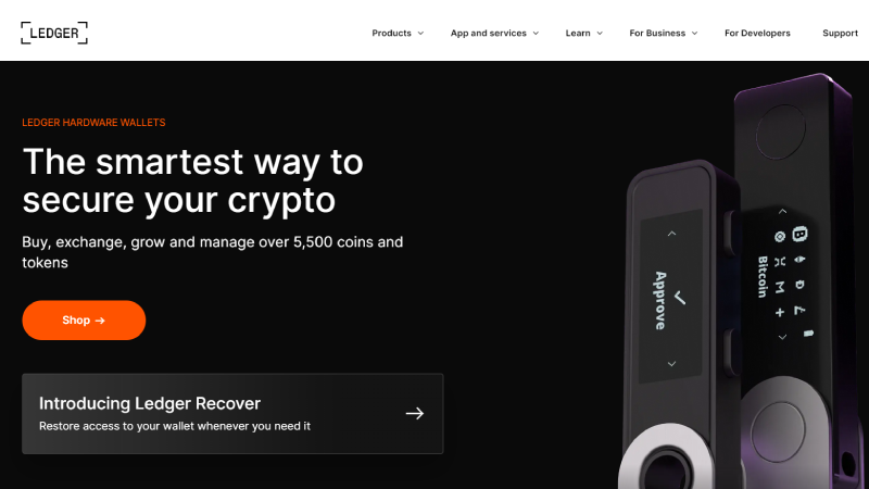 Ledger-anonymous-crypto-wallet-with-no-KYC