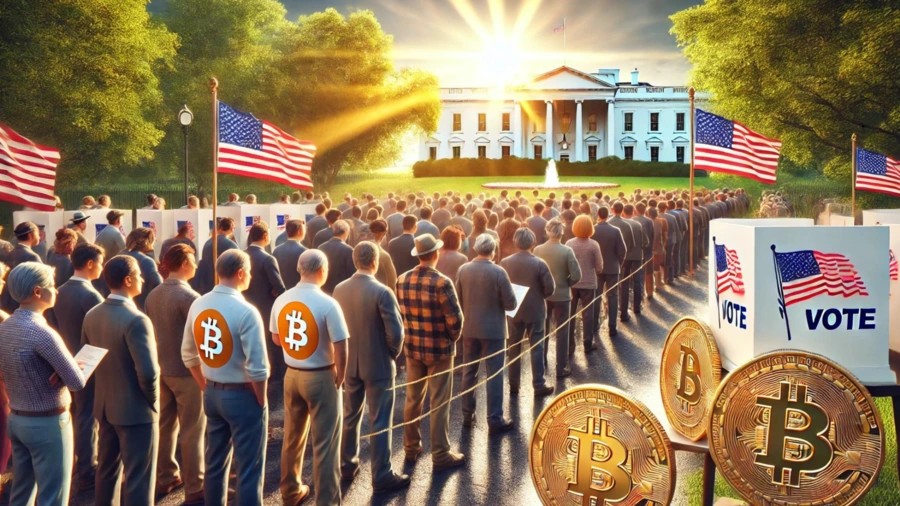 Crypto Set to Sway U.S. Election for the First Time, Survey Reveals.